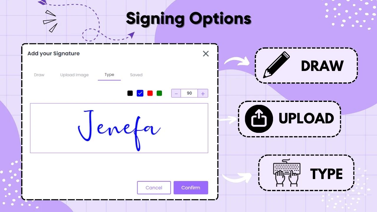 screenshot of BoloForms Signature